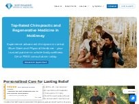 Website Screenshot Blue Diamond Physical Medicine