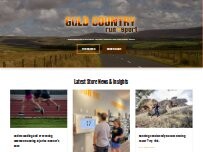 Website Screenshot Gold Country Run + Sport