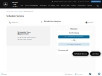 Website Screenshot Mercedes-Benz of Anaheim Service Center