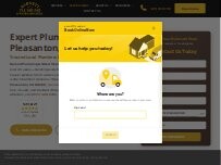 Website Screenshot Barnett Plumbing & Water Heaters