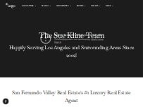 Website Screenshot Susan Kline - Realtor