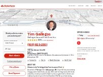 Website Screenshot Tim Gallegos - State Farm Insurance Agent