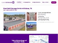 Website Screenshot Curio Storage Silsbee