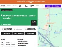 Website Screenshot Caliber Collision