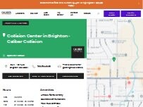 Website Screenshot Caliber Collision