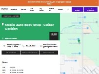 Website Screenshot Caliber Collision