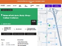 Website Screenshot Caliber Collision