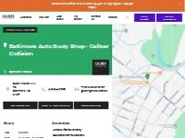 Website Screenshot Caliber Collision