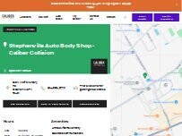 Website Screenshot Caliber Collision