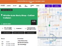 Website Screenshot Caliber Collision