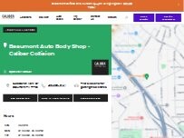 Website Screenshot Caliber Collision