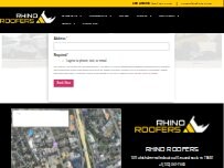 Website Screenshot Rhino Roofers: Austin Roofing Company