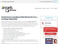 Website Screenshot Angels Bail Bonds