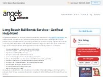 Website Screenshot Angels Bail Bonds Long Beach