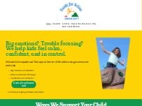 Website Screenshot Ready for Action Therapy