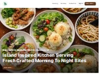 Website Screenshot Fresh Bites Hawaii