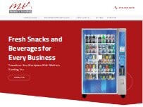 Website Screenshot Mulder's Vending, Inc.