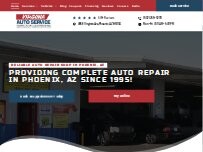 Website Screenshot Virginia Auto Service