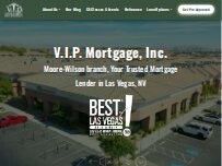 Website Screenshot V.I.P. Mortgage, Inc | Moore-Wilson Branch