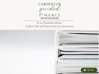 Website Screenshot Carpenter guided finance LLC