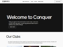 Website Screenshot Conquer Padel
