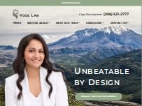 Website Screenshot Kode Law Firm
