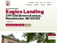 Website Screenshot Eagles Landing- A Red Oak Apartment Home Community