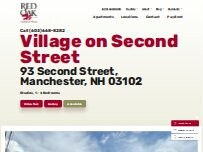Website Screenshot Village on Second Street - A Red Oak Apartment Homes Community