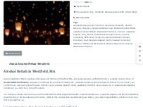 Website Screenshot Alcohol Rehab Westfield
