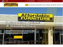 Website Screenshot Affordable Furniture And Treasures - Dubuque, Iowa
