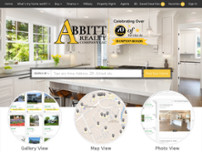 Screenshot for http://www.abbittrealty.com