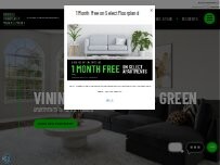 Website Screenshot Vinings at Hunter's Green