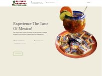 Website Screenshot El Sabor Mexicano