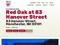 Website Screenshot Red Oak Apartments at 83 Hanover Street