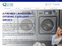 Website Screenshot Ozone Wash & Fold Laundromat