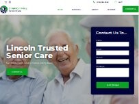 Website Screenshot Country Living Senior Care