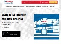Website Screenshot Haffner's Gas Station