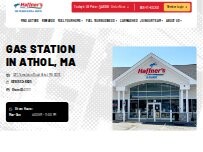Website Screenshot Haffner's Convenience