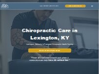 Website Screenshot Life Without Fear Chiropractic - Lexington Chiropractor