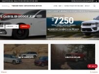Website Screenshot Tubbs Brothers Inc CDJR