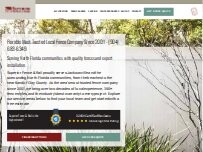 Website Screenshot Superior Fence & Rail of North Florida