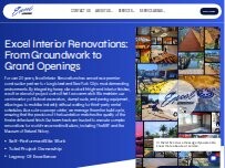 Website Screenshot Excel Interior Renovations