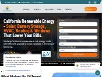 Website Screenshot California Renewable Energy