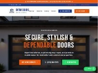 Website Screenshot Ontime Garage Door Service