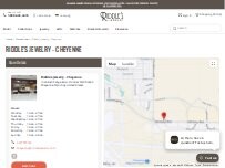 Website Screenshot Riddle's Jewelry - Cheyenne