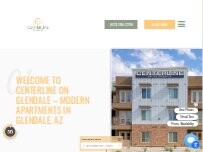 Website Screenshot Centerline on Glendale