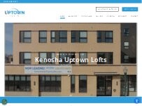 Website Screenshot Kenosha Uptown Lofts