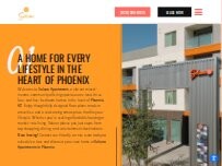 Website Screenshot Soluna Apartments