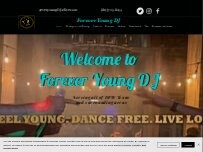 Website Screenshot Forever Young DJ
