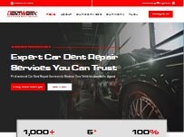 Website Screenshot DentWorx Paintless Dent Repair